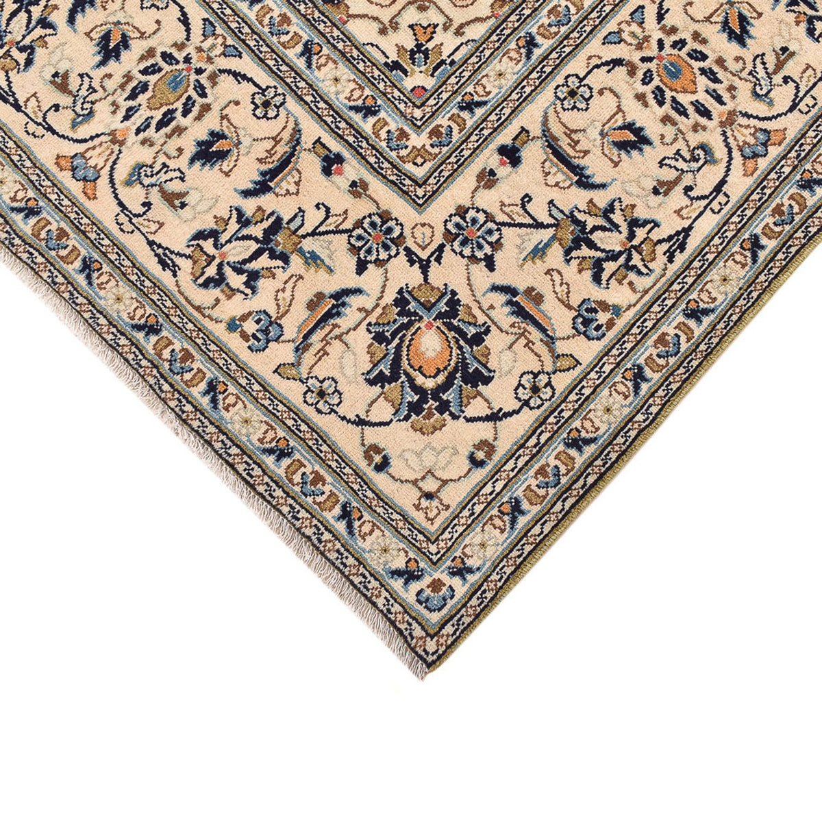 Perser Rug - Keshan - 310 x 196 cm - light beige