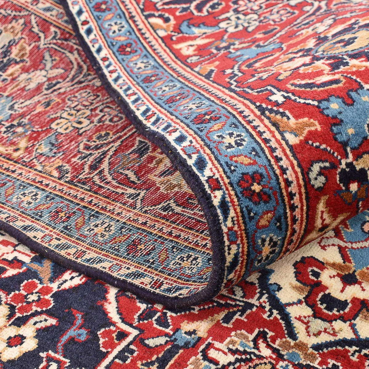 Perser Rug - Keshan - 300 x 195 cm - light red