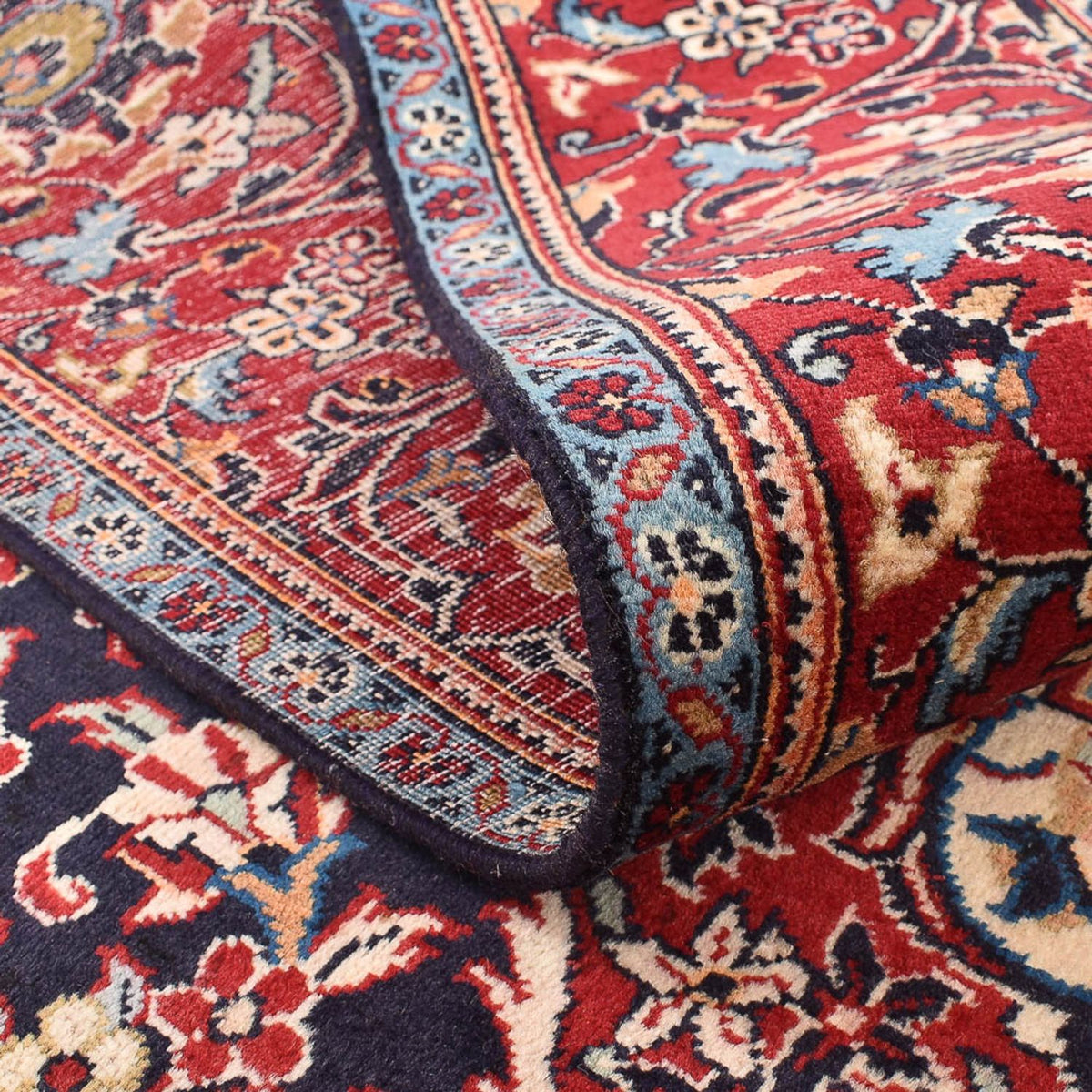 Perser Rug - Keshan - 305 x 195 cm - light red