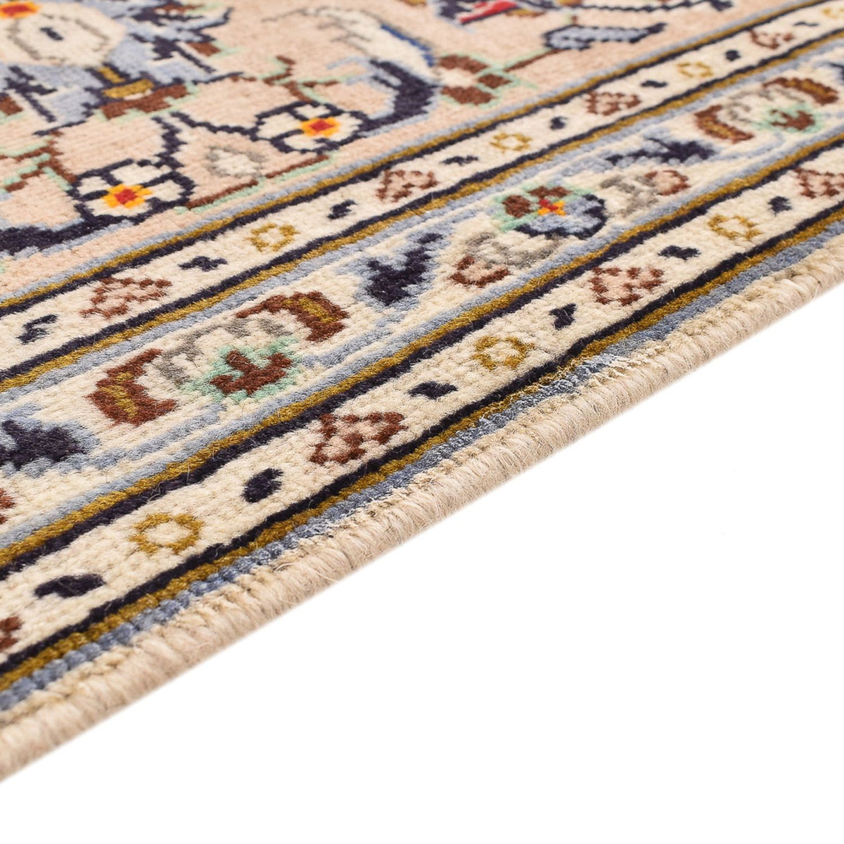 Perser Rug - Keshan - 310 x 207 cm - light beige
