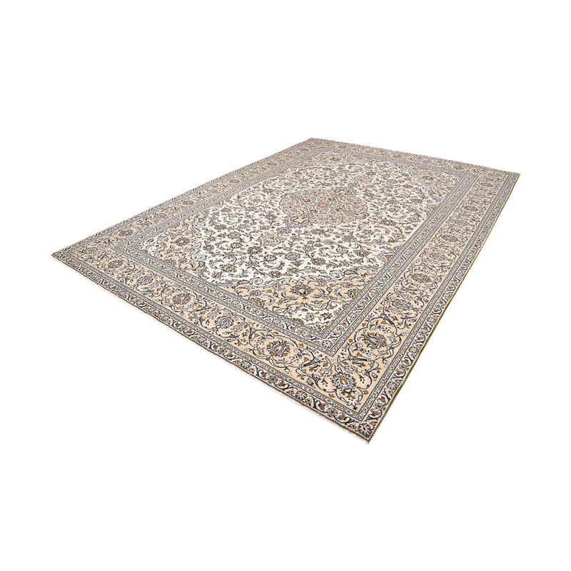 Perser Rug - Keshan - 400 x 288 cm - light beige