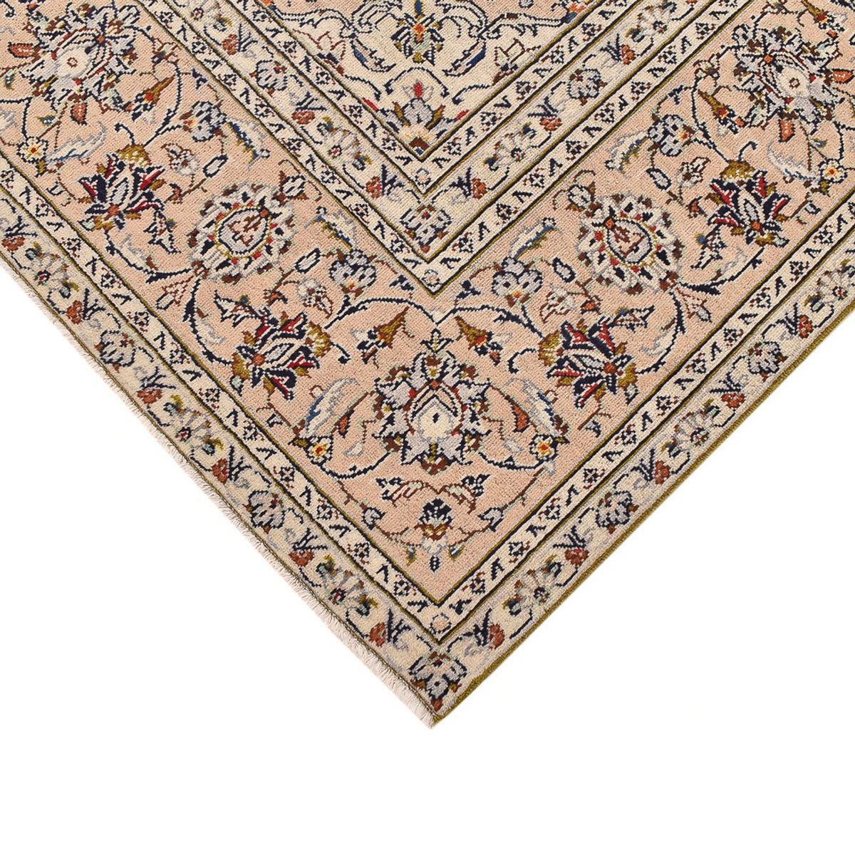 Perser Rug - Keshan - 308 x 208 cm - light beige