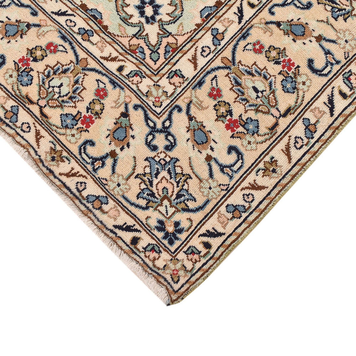 Perser Rug - Keshan - 290 x 191 cm - light beige