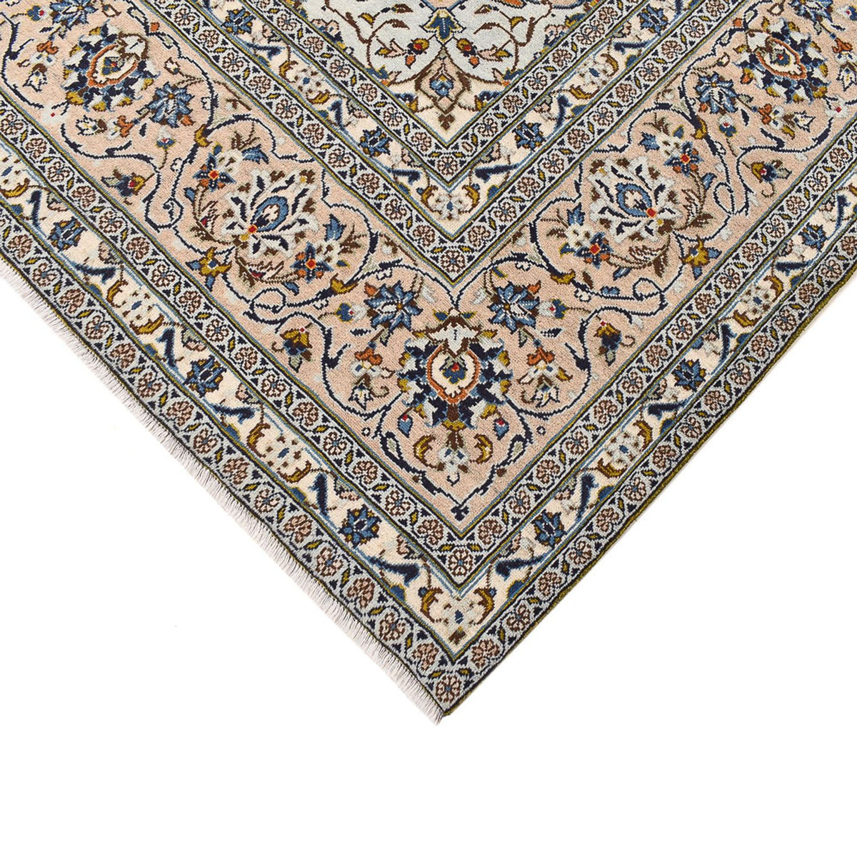Perser Rug - Keshan - 360 x 246 cm - light beige
