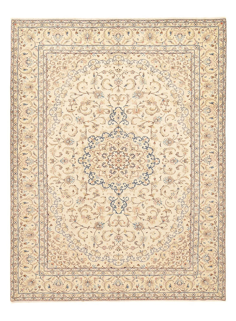 Perser Rug - Keshan - 335 x 250 cm - light beige