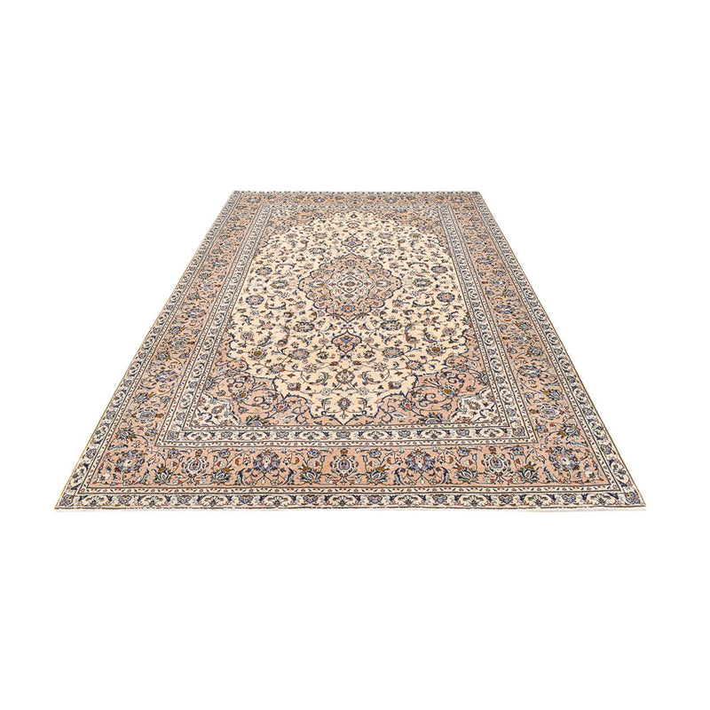 Perser Rug - Keshan - 349 x 241 cm - light beige