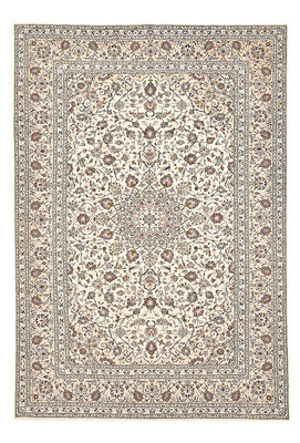 Perser Rug - Keshan - 356 x 242 cm - light beige