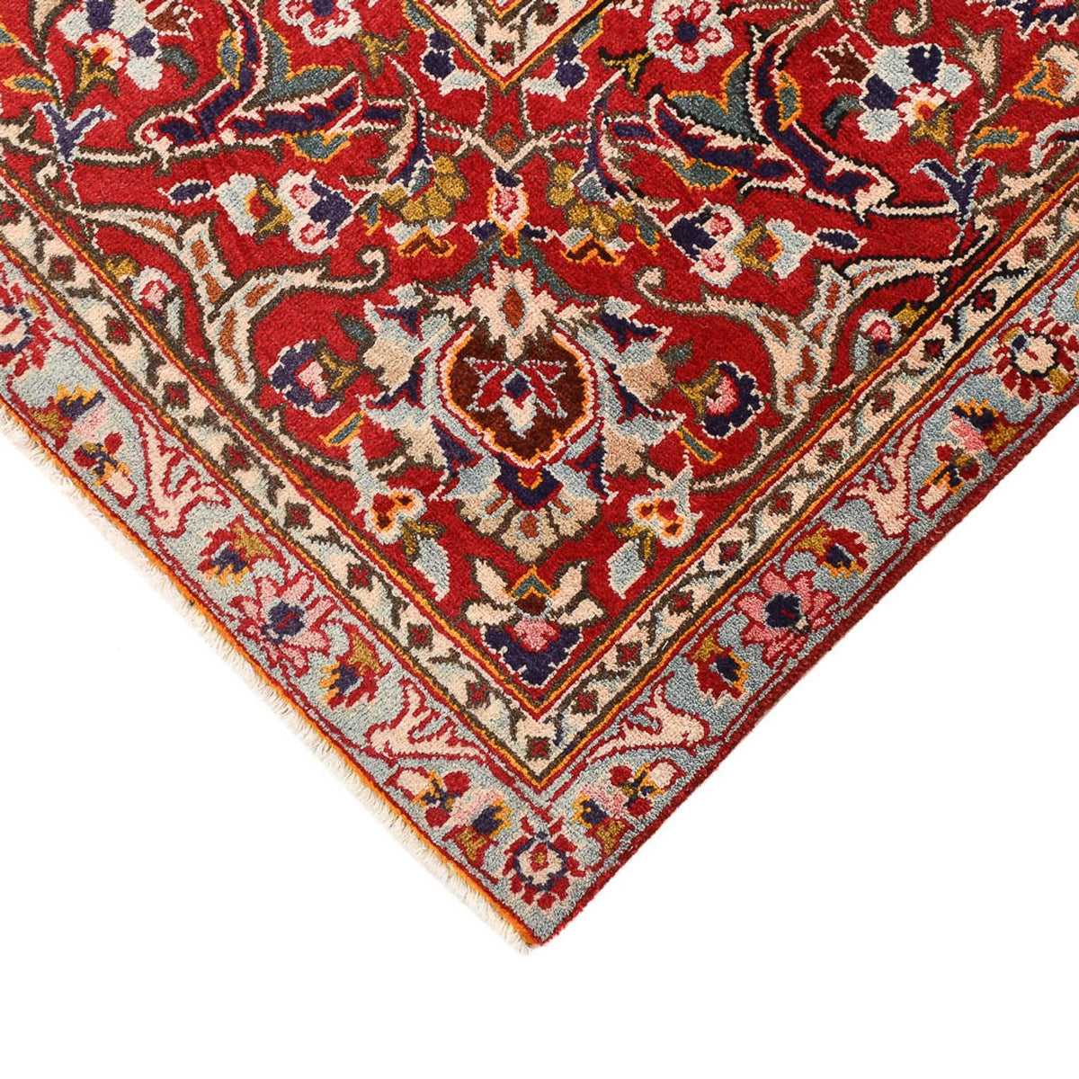 Perser Rug - Keshan - 374 x 265 cm - dark blue