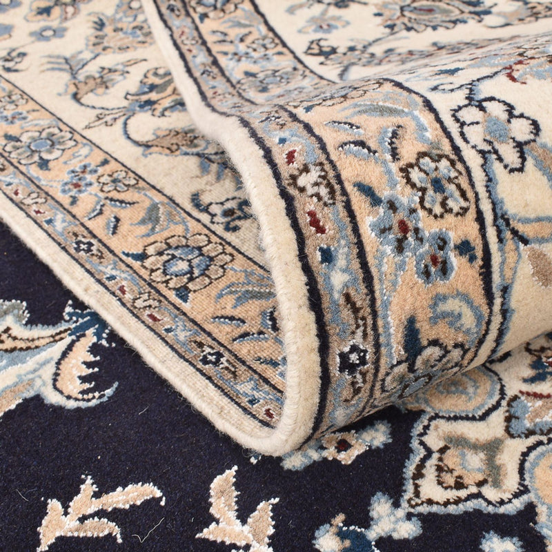 Perser Rug - Nain - 290 x 243 cm - dark blue