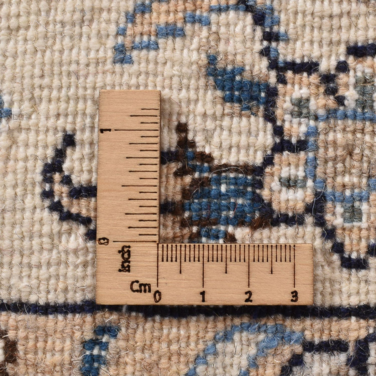 Perser Rug - Nain - 292 x 243 cm - dark blue