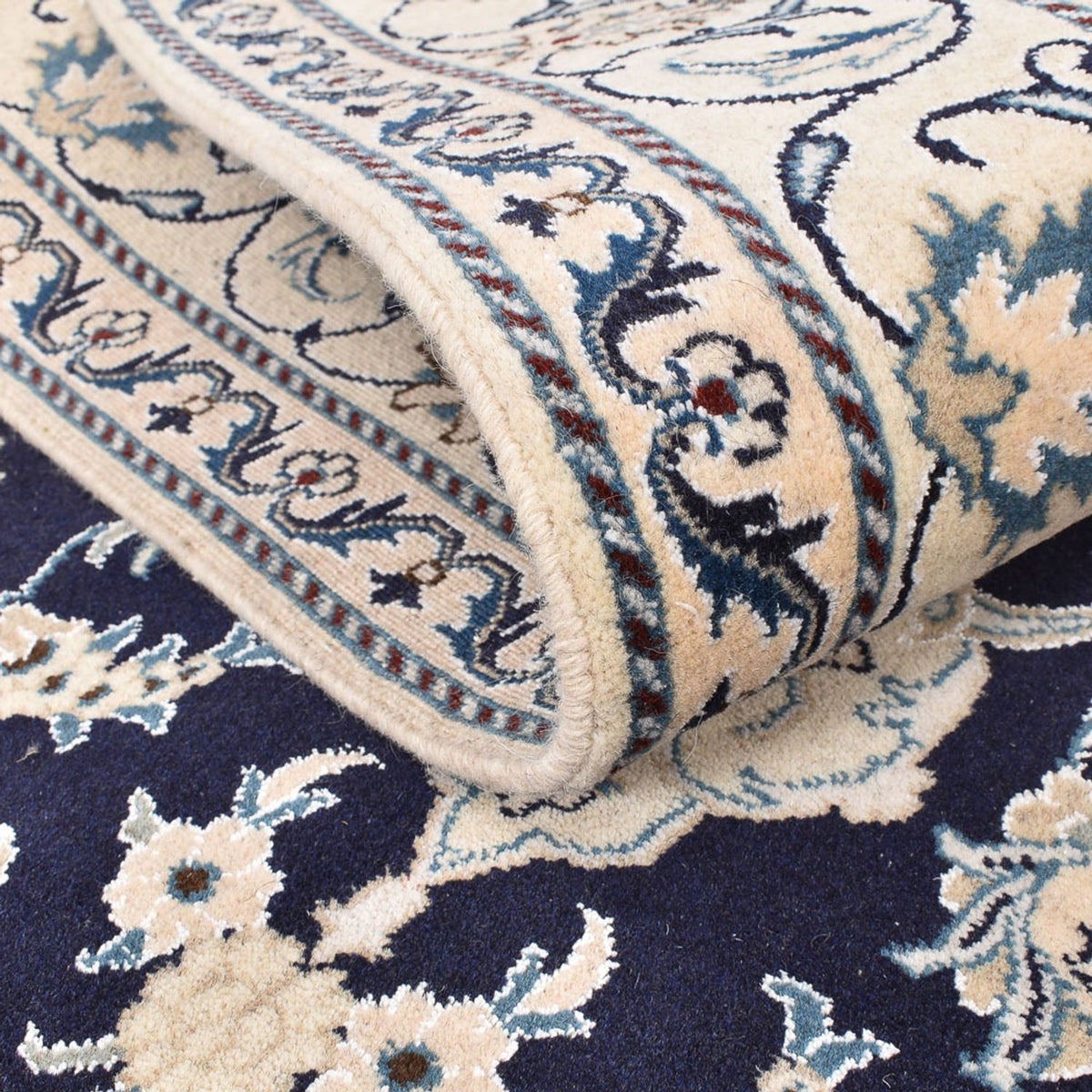 Perser Rug - Nain - 200 x 149 cm - dark blue