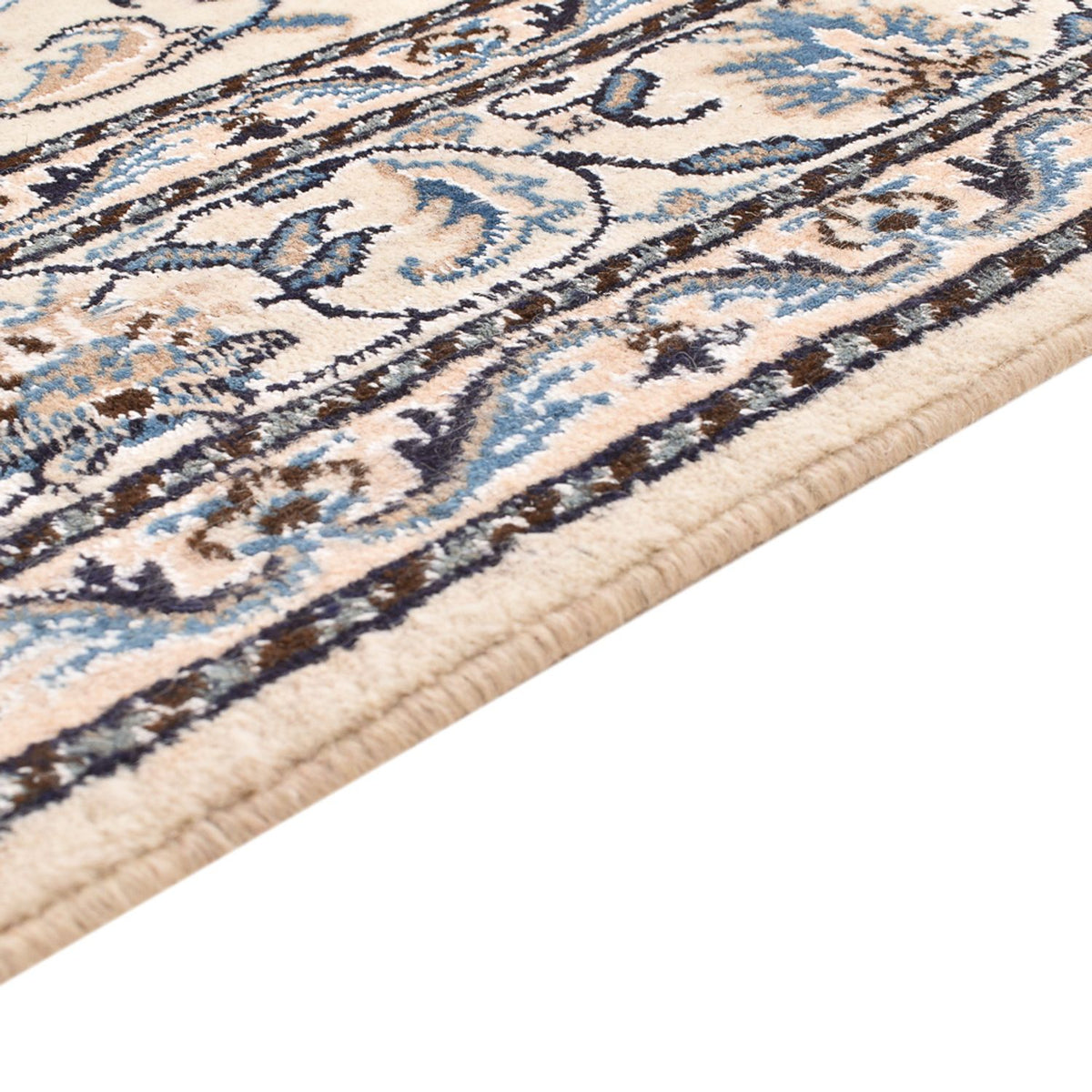 Perser Rug - Nain - 198 x 147 cm - light beige