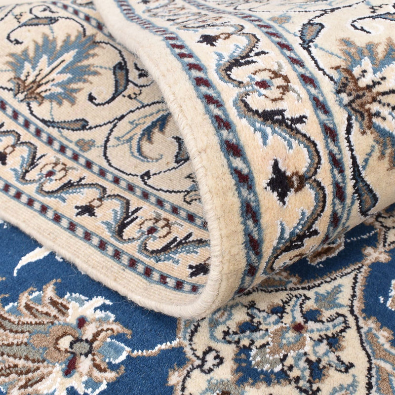 Perser Rug - Nain - 202 x 155 cm - dark blue