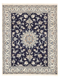 Perser Rug - Nain - 194 x 146 cm - dark blue