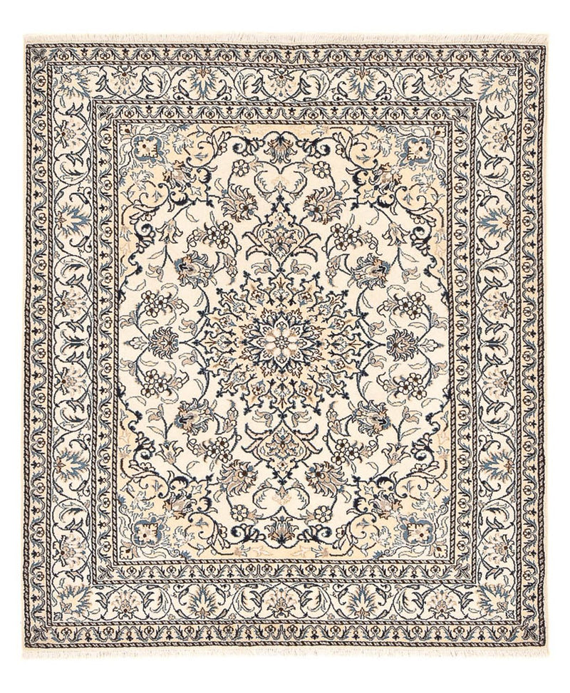 Perser Rug - Nain - 198 x 152 cm - light beige