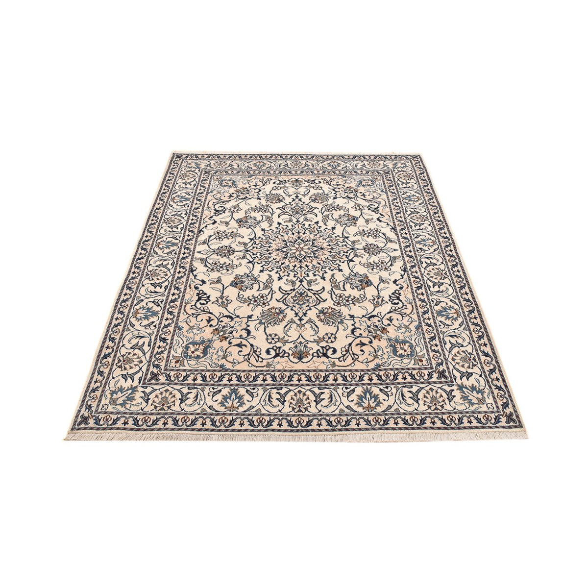 Perser Rug - Nain - 197 x 147 cm - light beige