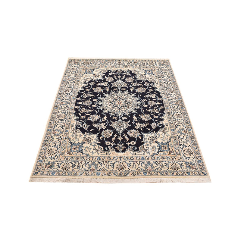Perser Rug - Nain - 193 x 143 cm - dark blue