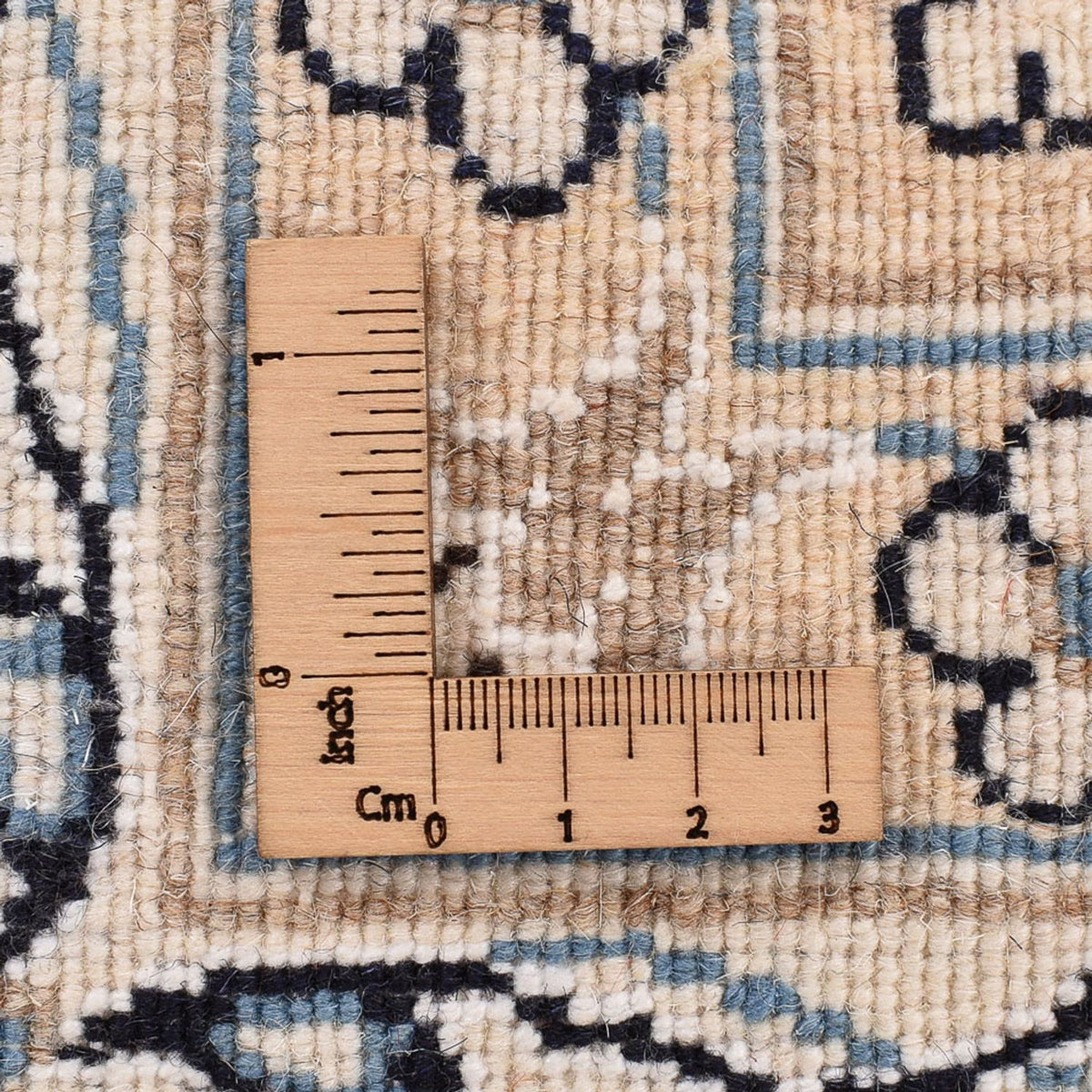 Perser Rug - Nain - 193 x 143 cm - dark blue