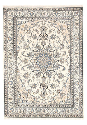 Perser Rug - Nain - 241 x 164 cm - light beige