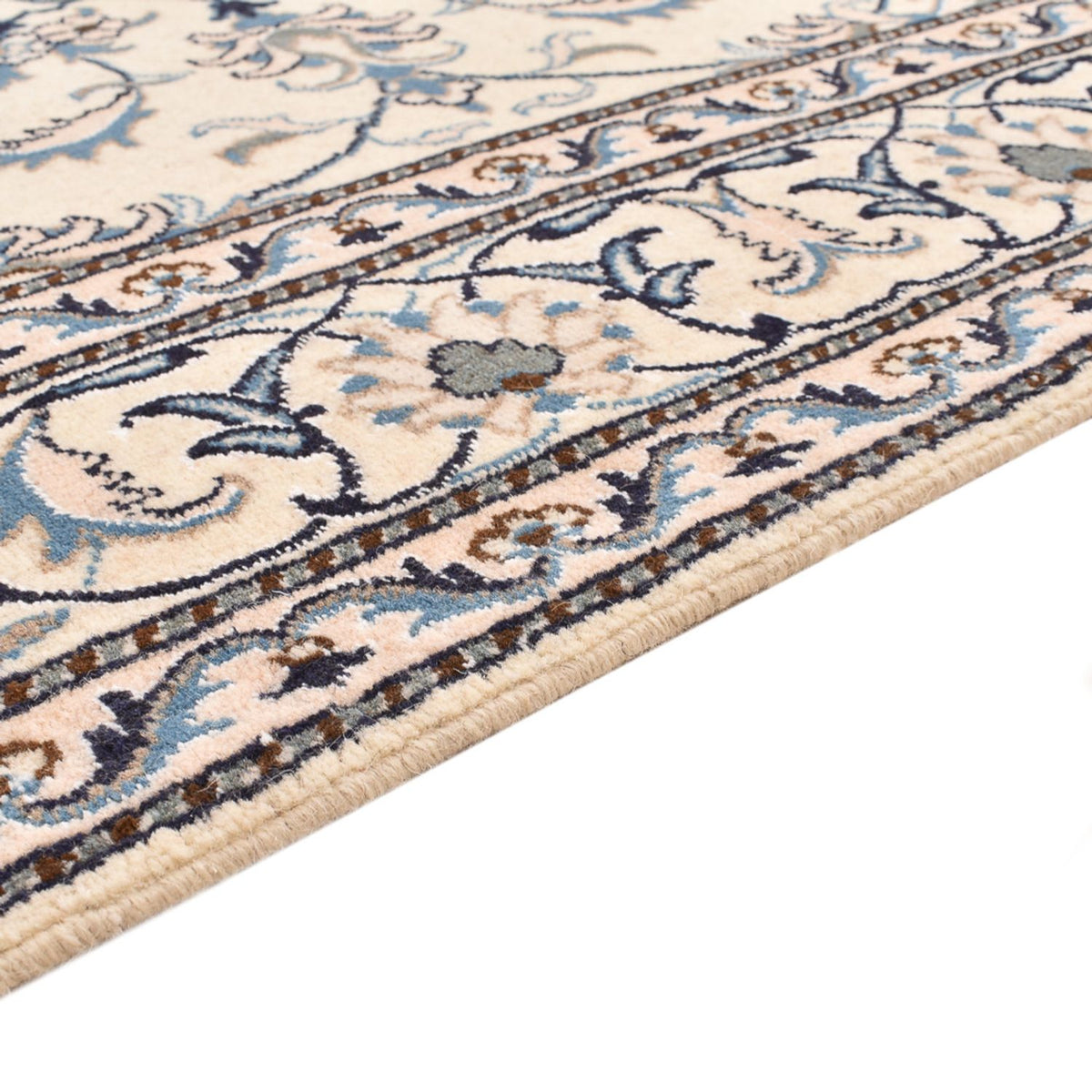 Perser Rug - Nain - 230 x 167 cm - light beige