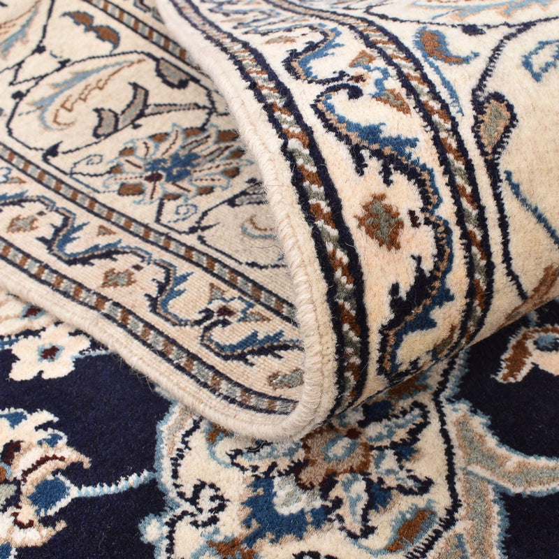 Perser Rug - Nain - 237 x 165 cm - dark blue