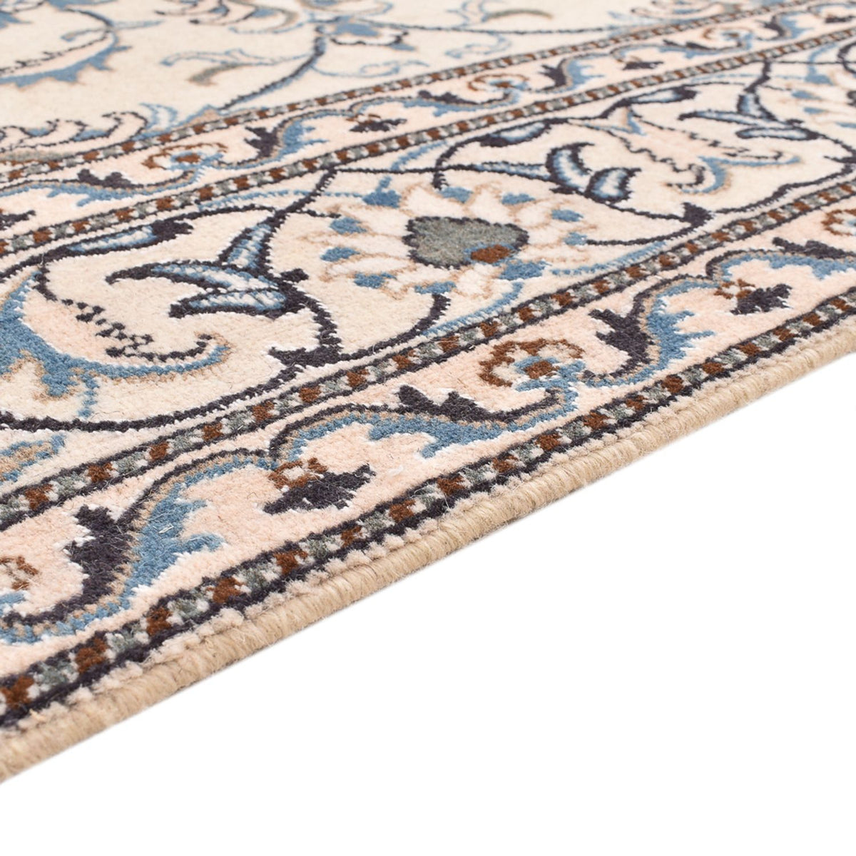 Perser Rug - Nain - 239 x 170 cm - light beige