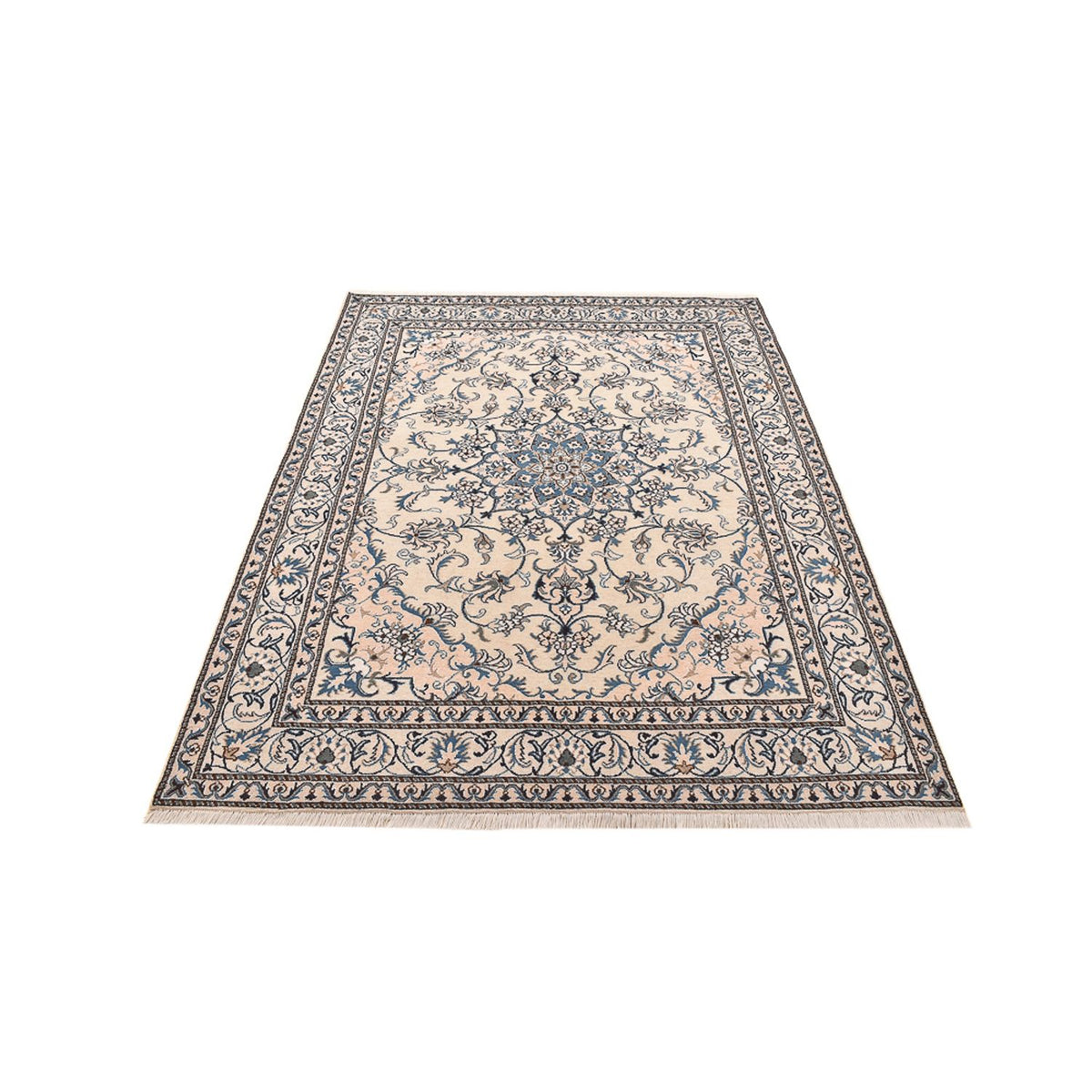 Perser Rug - Nain - 239 x 170 cm - light beige