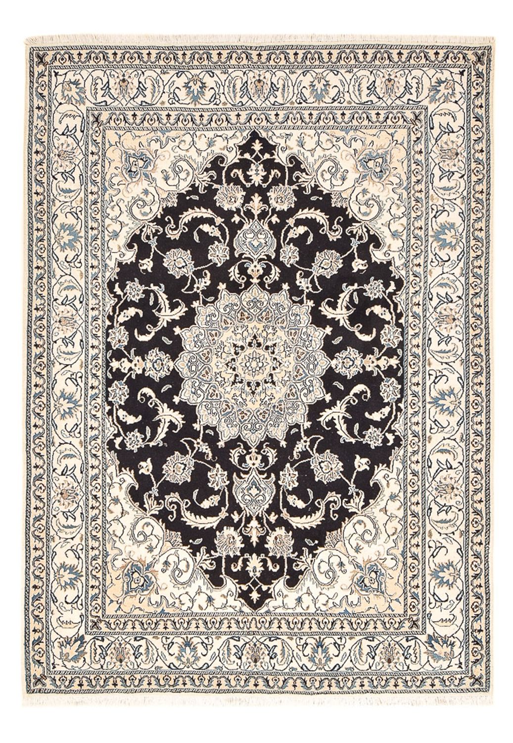 Perser Rug - Nain - 240 x 165 cm - dark blue