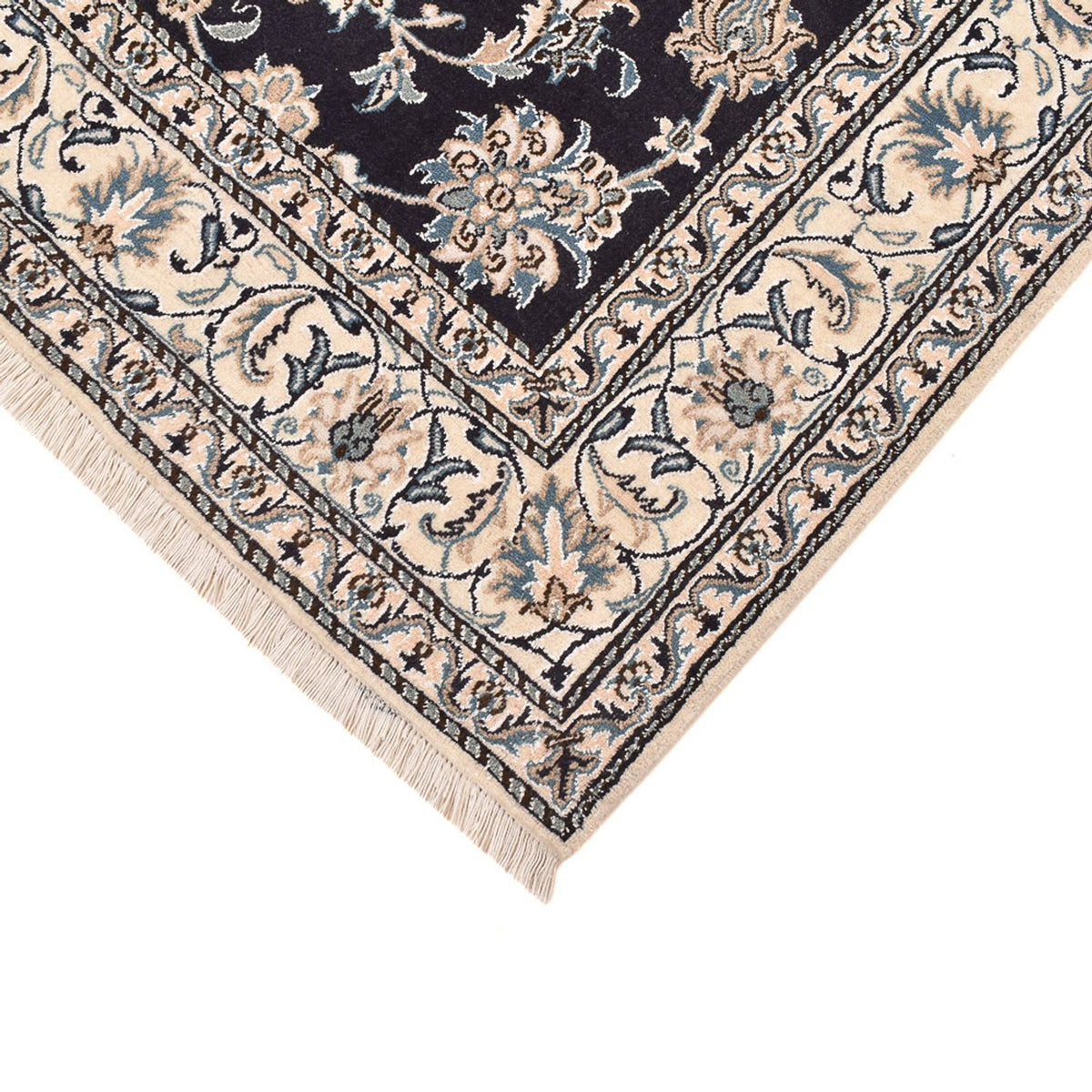 Perser Rug - Nain - 242 x 165 cm - dark blue