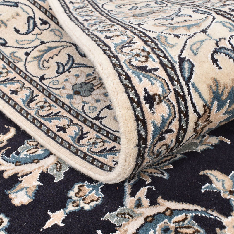 Perser Rug - Nain - 242 x 165 cm - dark blue