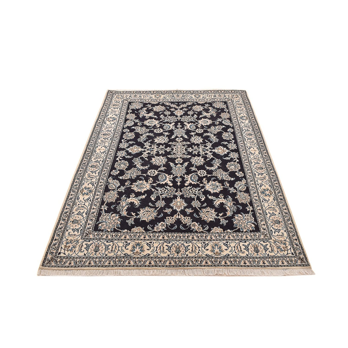 Perser Rug - Nain - 242 x 165 cm - dark blue