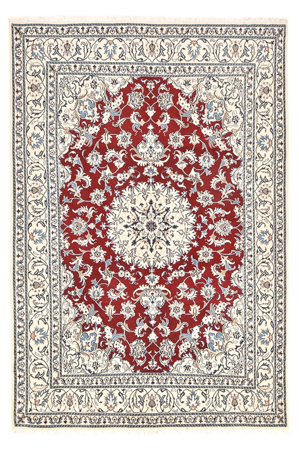Perser Rug - Nain - 244 x 165 cm - red