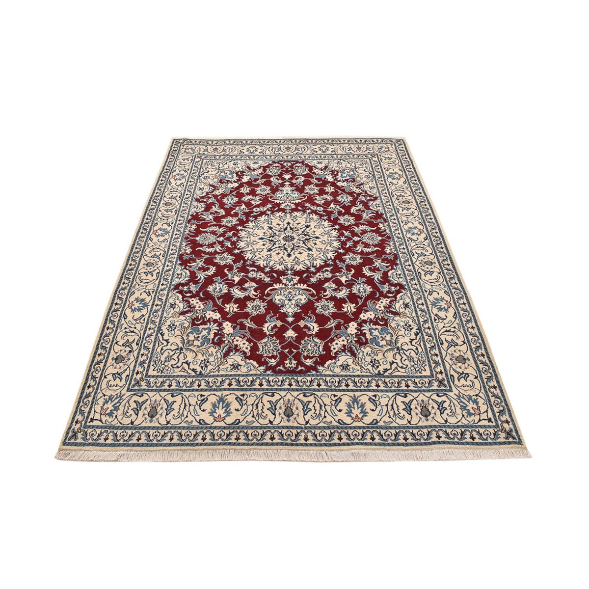 Perser Rug - Nain - 244 x 165 cm - red
