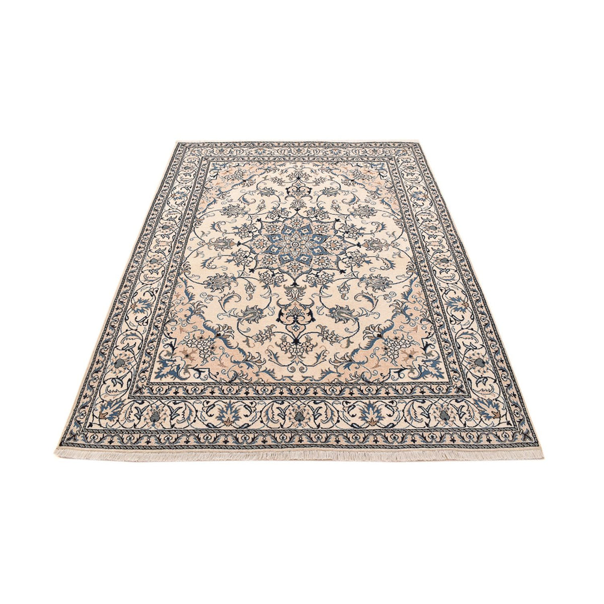 Perser Rug - Nain - 240 x 168 cm - light beige