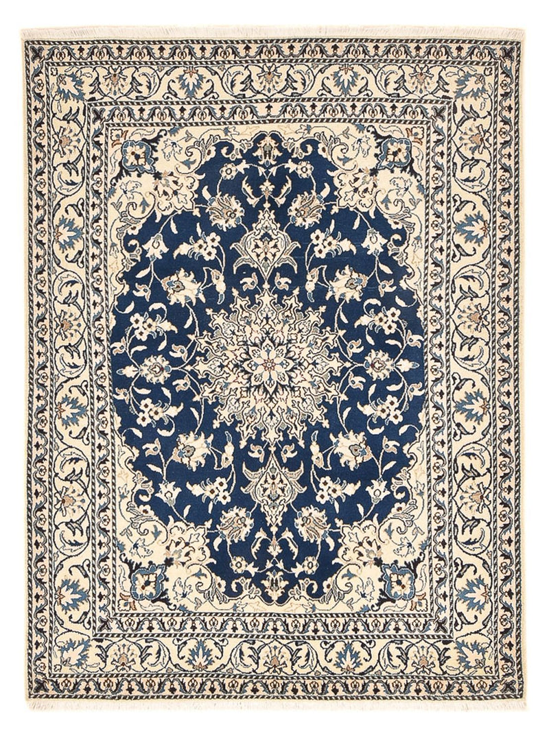Perser Rug - Nain - 208 x 149 cm - dark blue