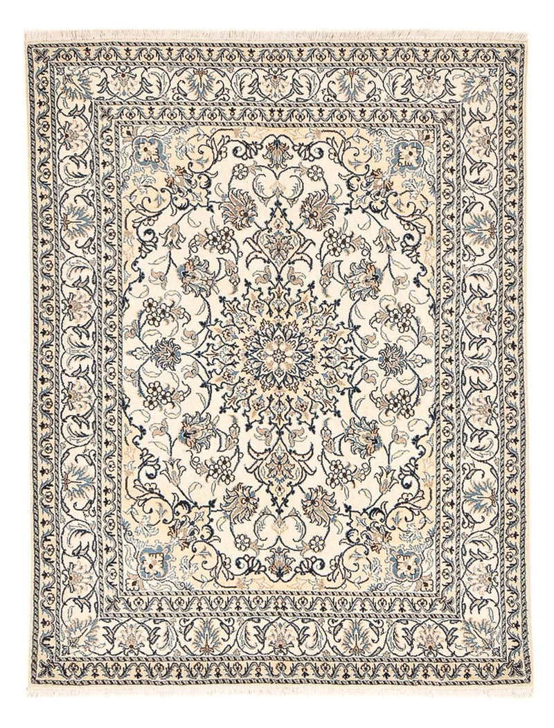 Perser Rug - Nain - 193 x 145 cm - light beige