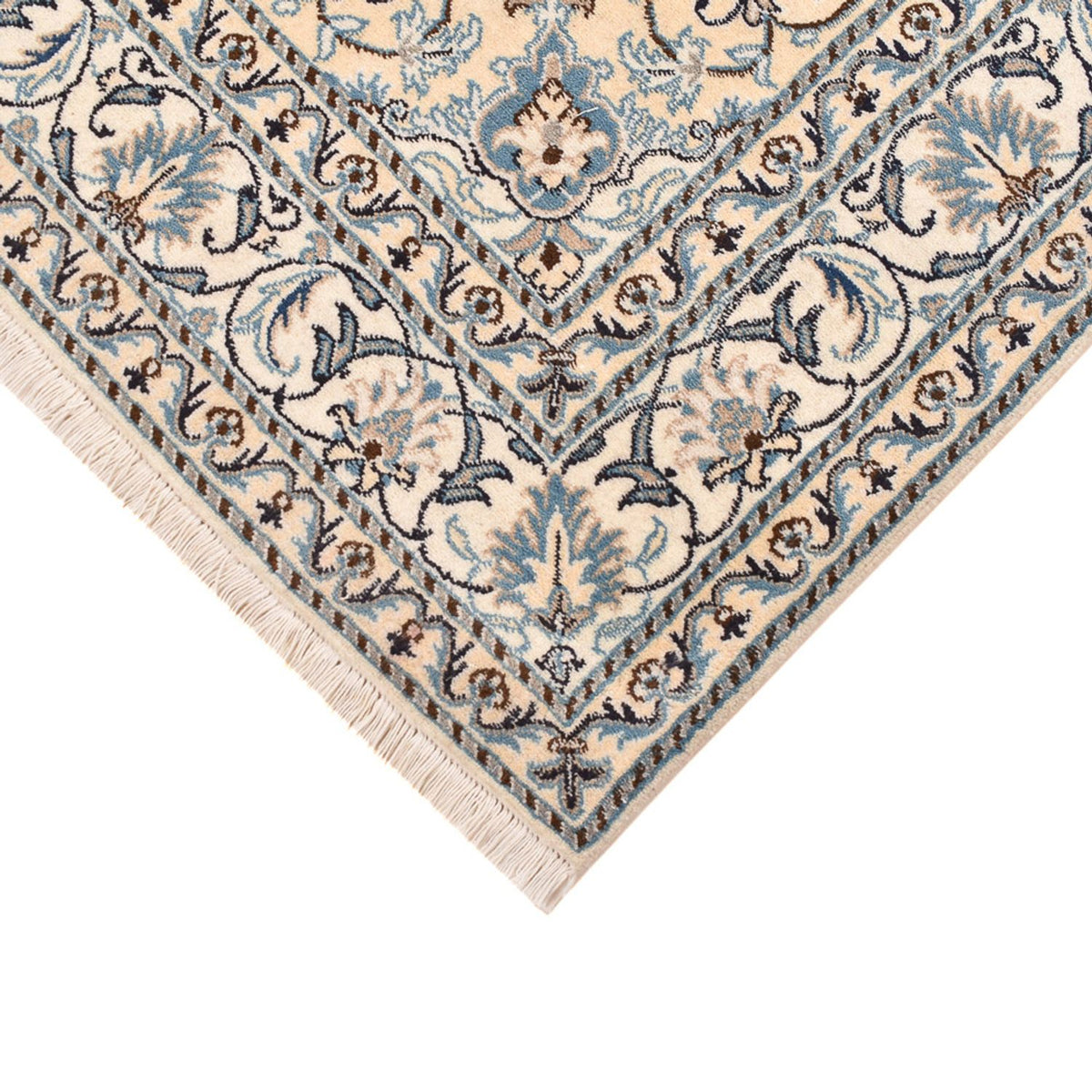 Perser Rug - Nain - 193 x 145 cm - light beige