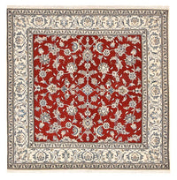 Perser Rug - Nain square  - 203 x 193 cm - red