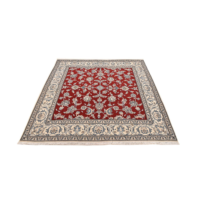 Perser Rug - Nain square  - 203 x 193 cm - red