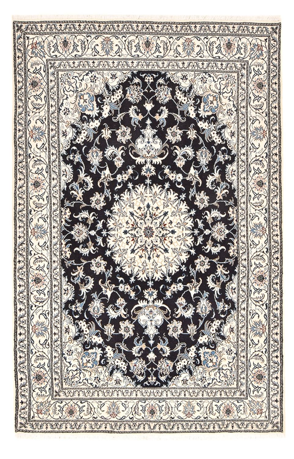 Perser Rug - Nain - 252 x 161 cm - dark blue