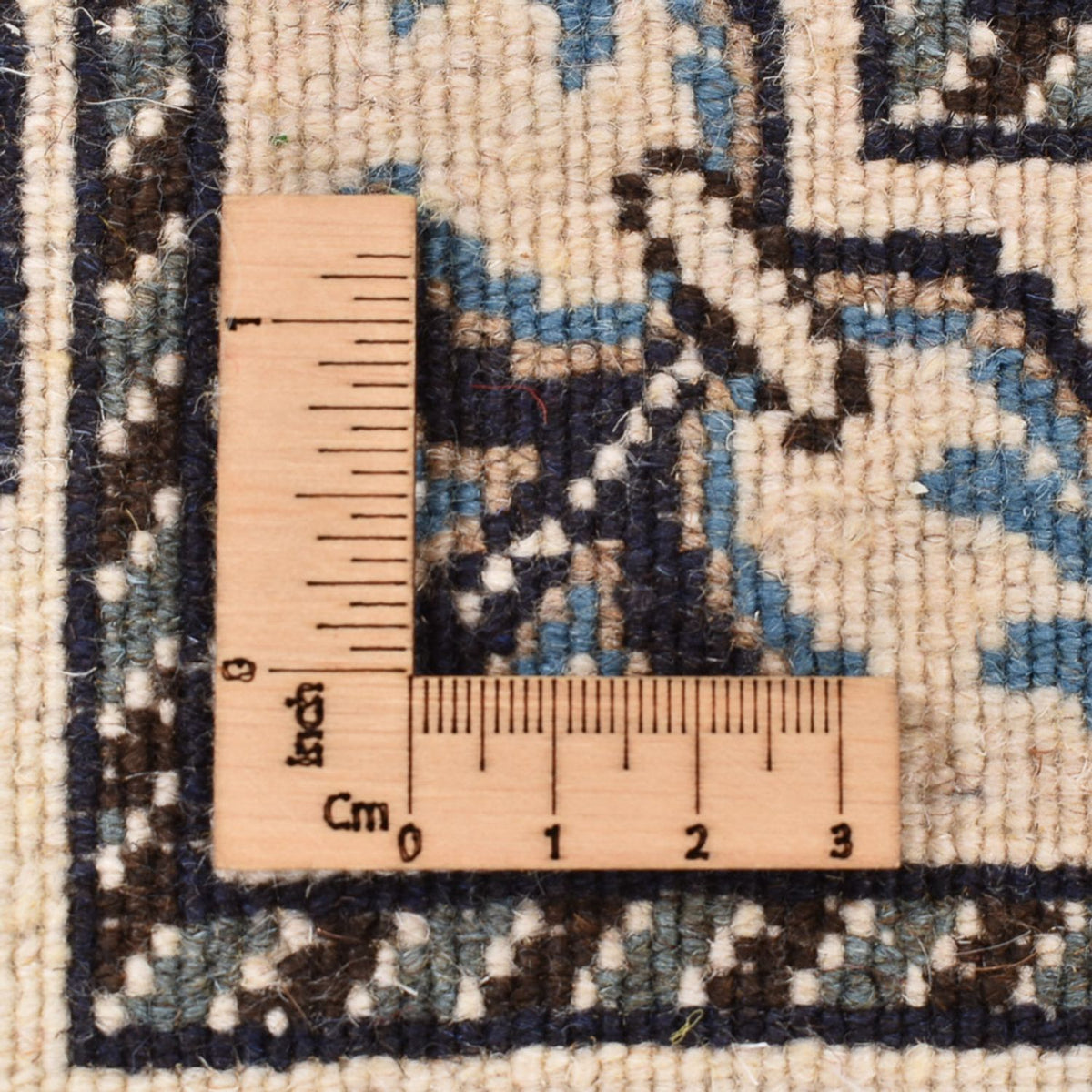 Perser Rug - Nain - 252 x 161 cm - dark blue