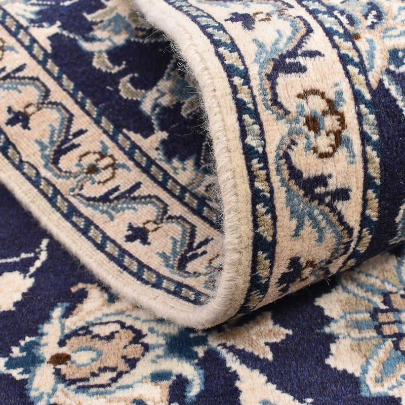 Runner Perser Rug - Nain - 241 x 79 cm - dark blue