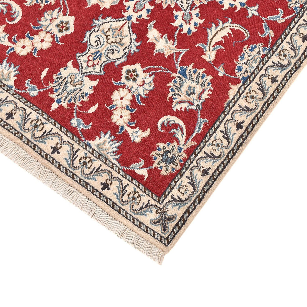Runner Perser Rug - Nain - 208 x 79 cm - red