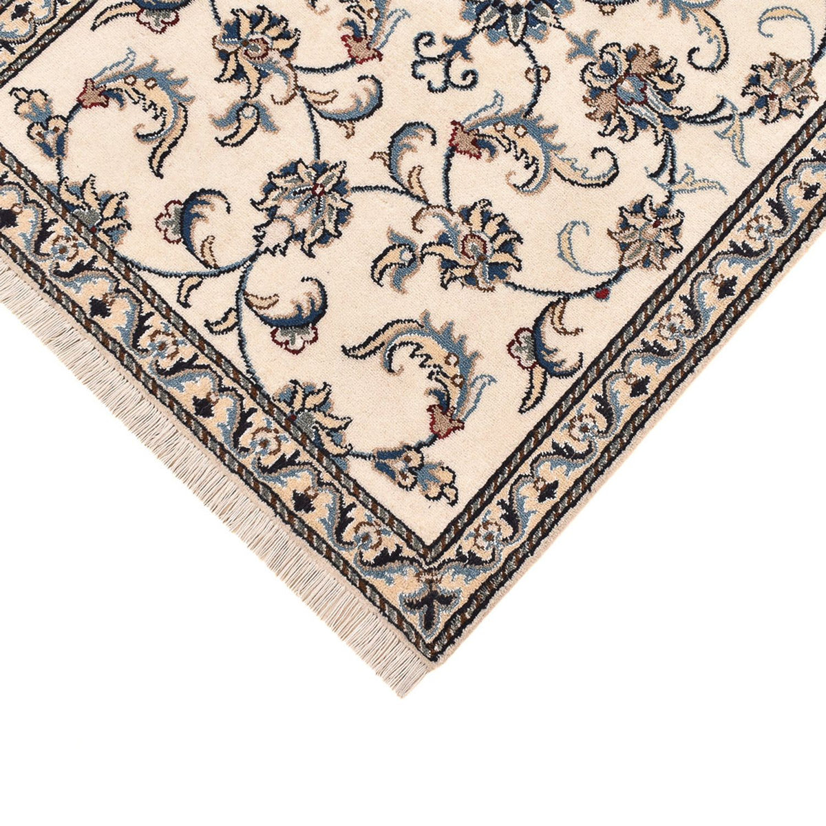 Runner Perser Rug - Nain - 298 x 78 cm - white