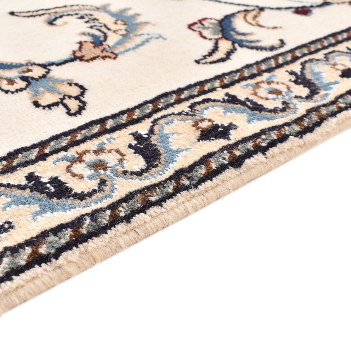 Runner Perser Rug - Nain - 298 x 78 cm - white