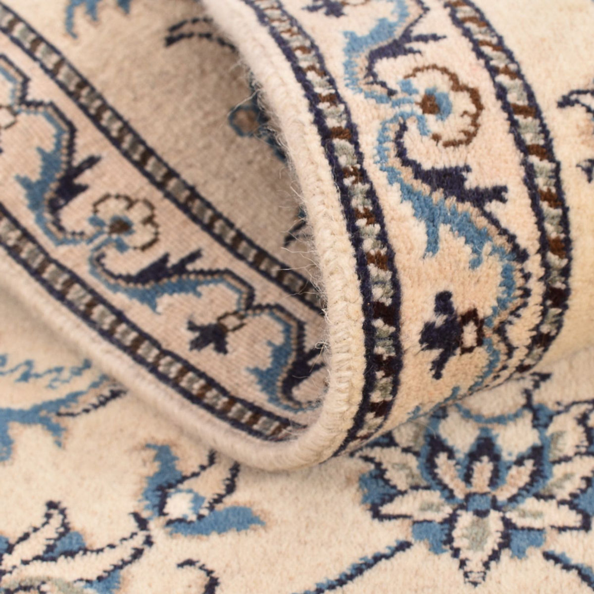 Runner Perser Rug - Nain - 307 x 78 cm - white