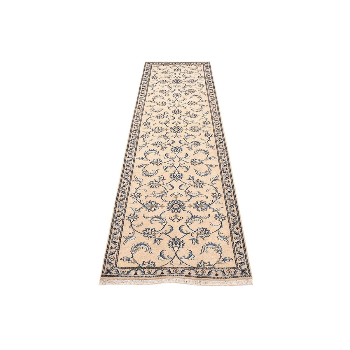 Runner Perser Rug - Nain - 307 x 78 cm - white