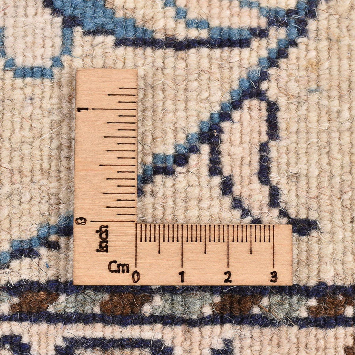 Runner Perser Rug - Nain - 307 x 78 cm - white