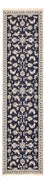 Runner Perser Rug - Nain - 298 x 78 cm - dark blue