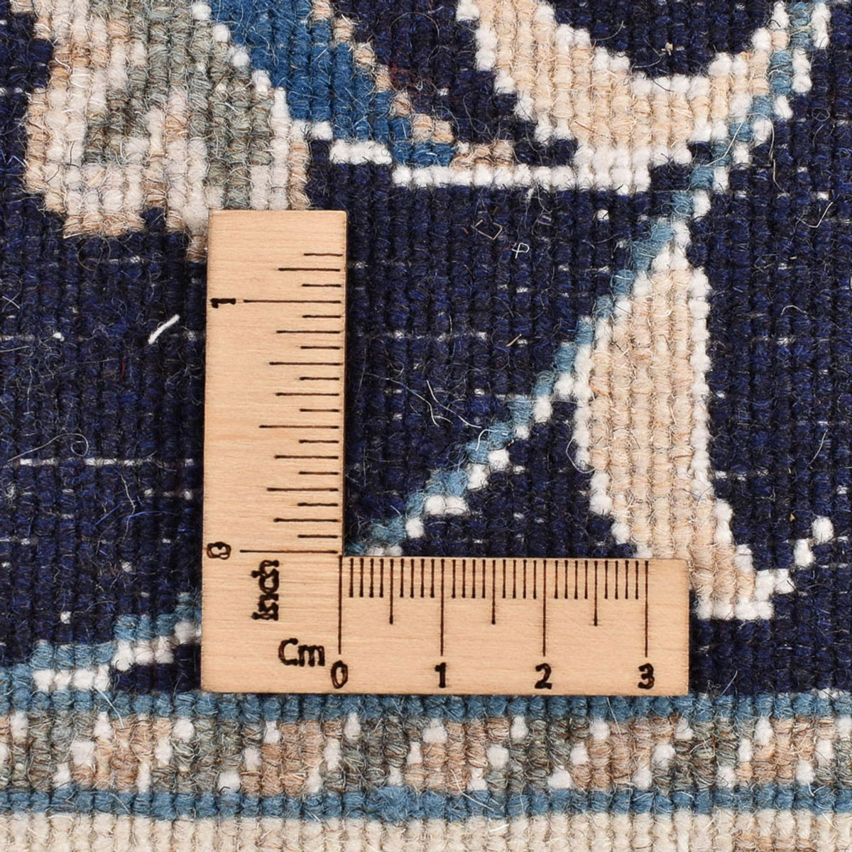 Runner Perser Rug - Nain - 298 x 78 cm - dark blue